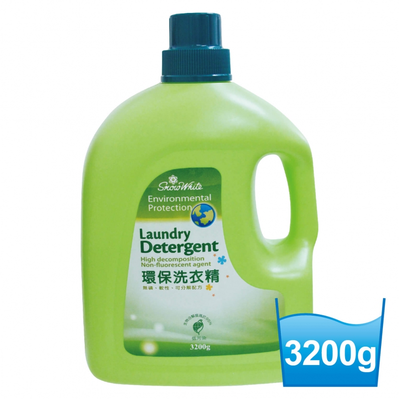 白雪環保洗衣精（3200g×4桶）