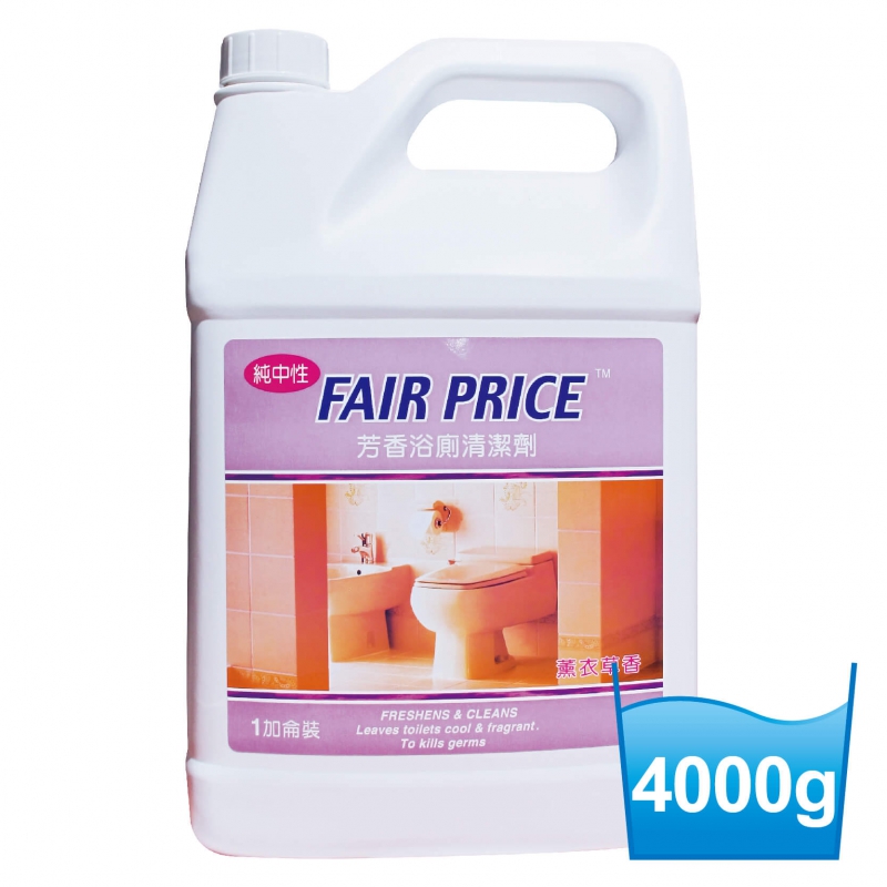 妙管家中性浴廁清潔劑(1加侖×4桶)