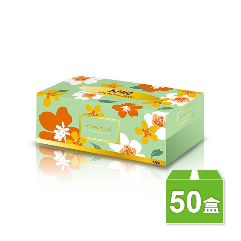 五月花盒裝面紙（50盒/箱）