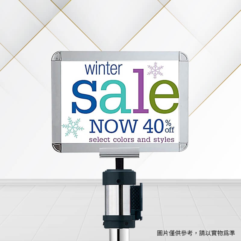 A4橫向標示牌-圓柱型（RP-42）