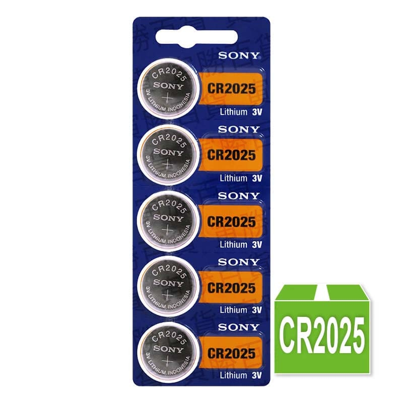 SONY鈕扣型鋰電池（CR2025）