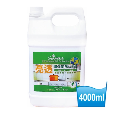 白雪環保廚房清潔劑（1加侖×4桶）