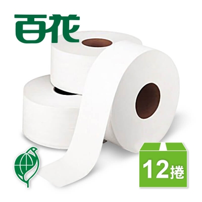 百花環保大捲筒衛生紙(3捲x4袋)