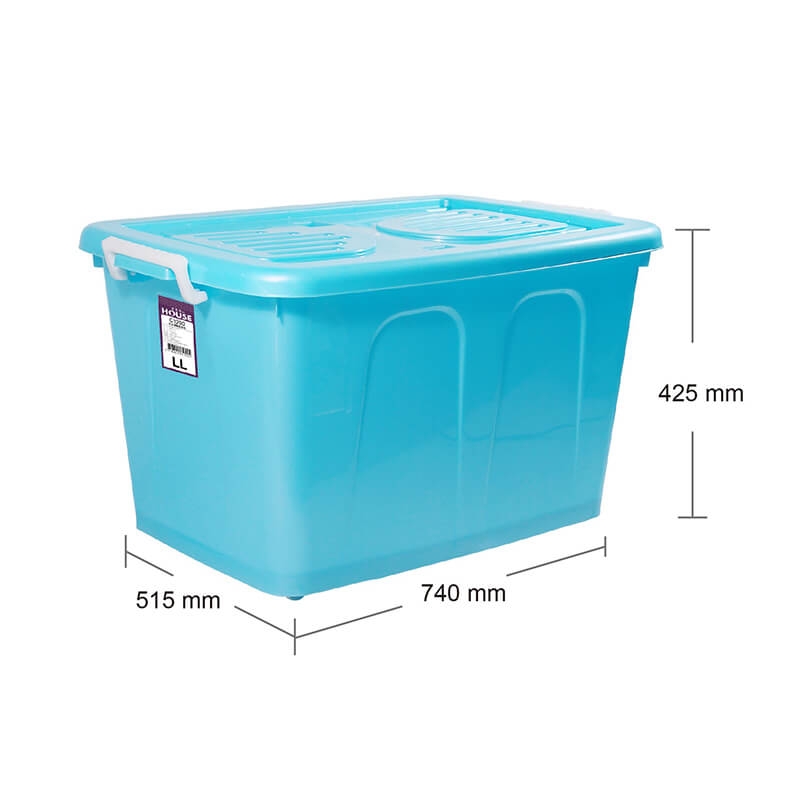 C1200彩瓷滑輪整理箱-LL