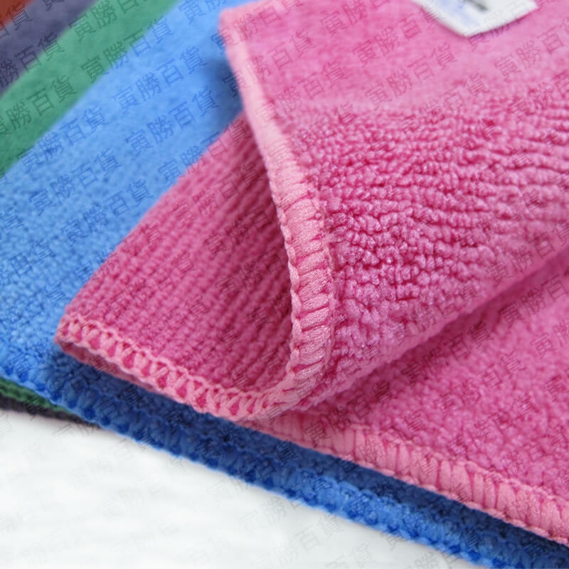 方格超細纖維抹布