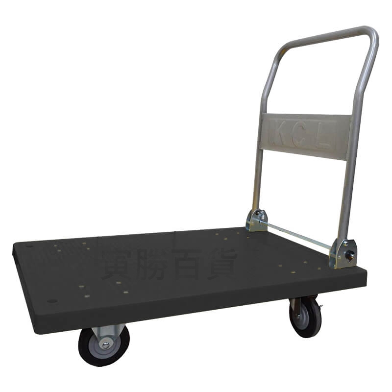 塑鋼摺疊手推車（2×3尺）黑