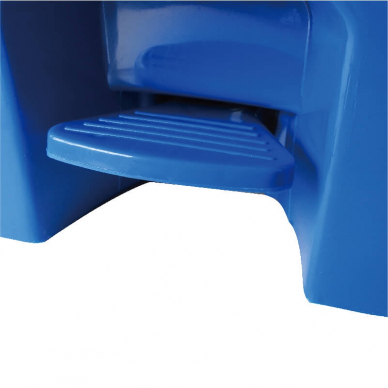 E60腳踏垃圾桶（藍色 / 60公升）