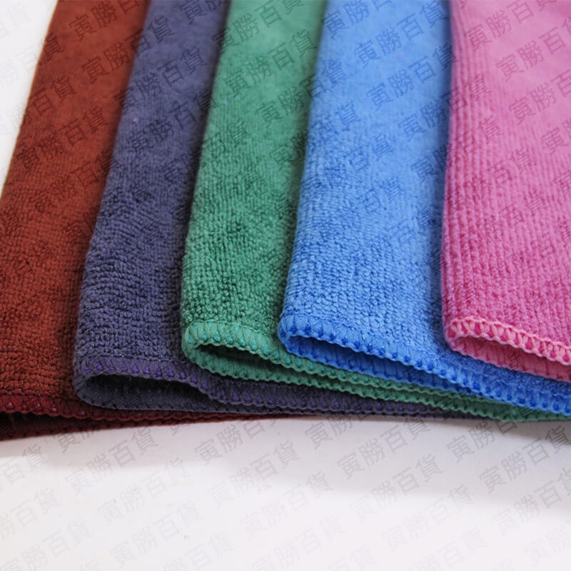 方格超細纖維抹布