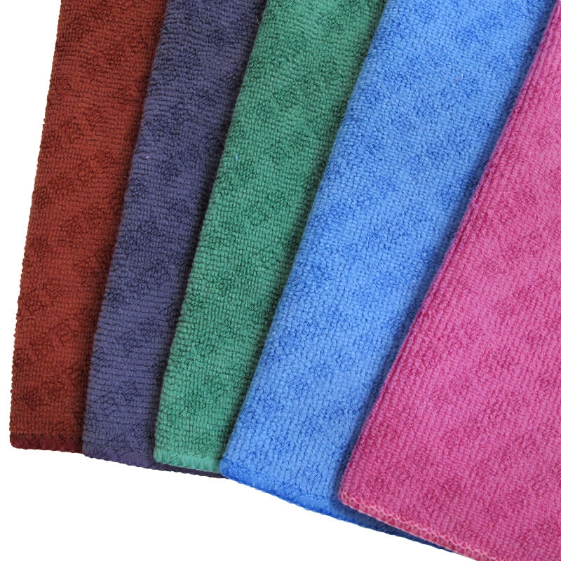 方格超細纖維抹布