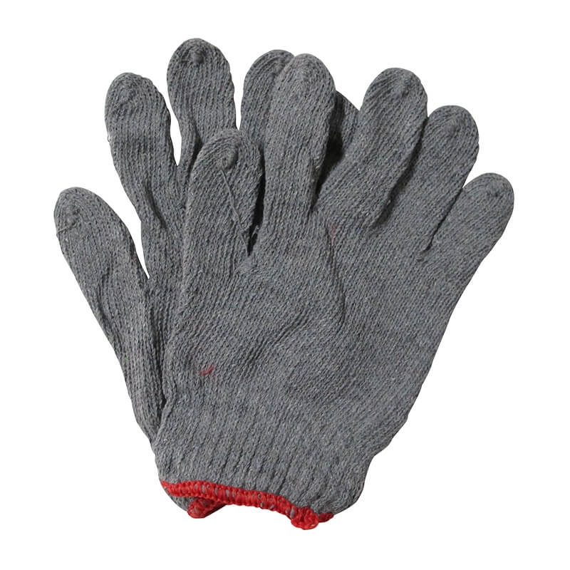 灰色棉紗手套