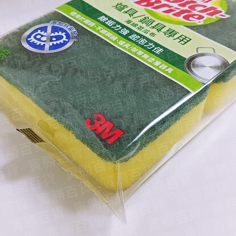 3M餐廚專用海綿菜瓜布