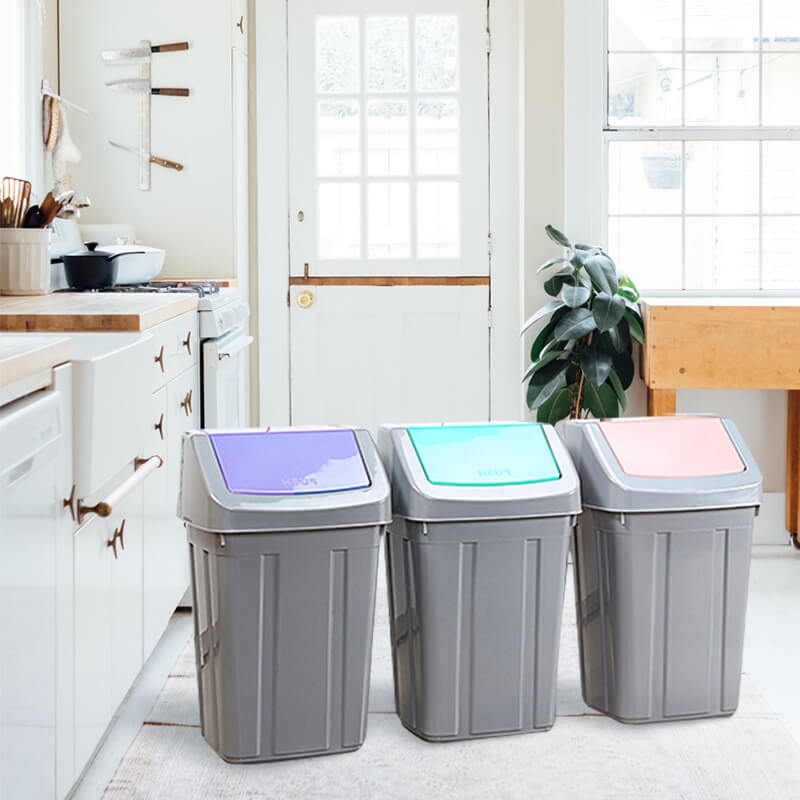 寅胜百货-美式附盖垃圾桶(105l)