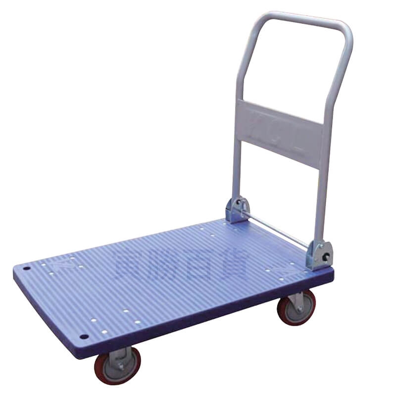 塑鋼摺疊手推車（1.6×2.6尺）藍